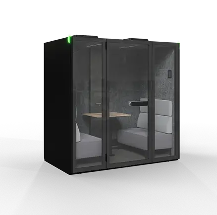 CD Cove Meeting Pod BLK Off FR