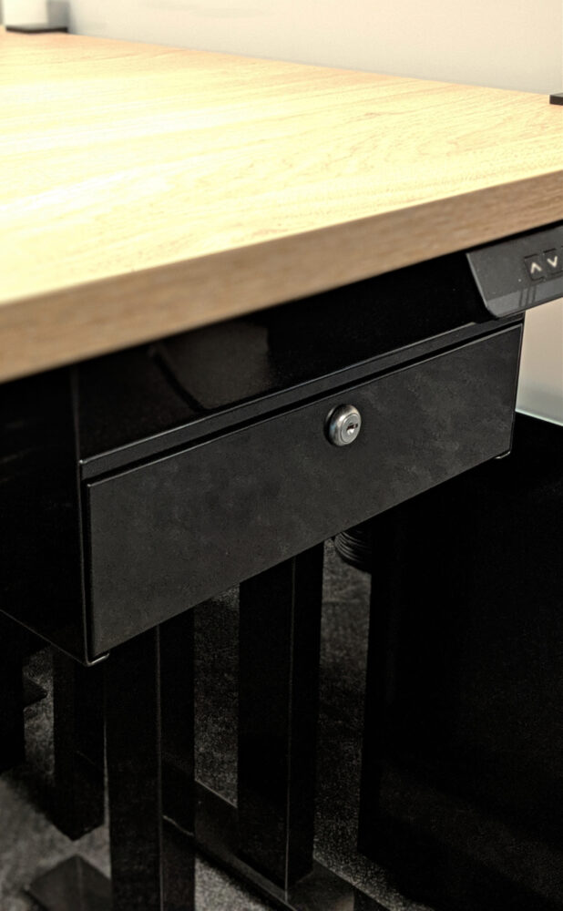 Steel Storage - Personal Storage Drawer - Clear Design