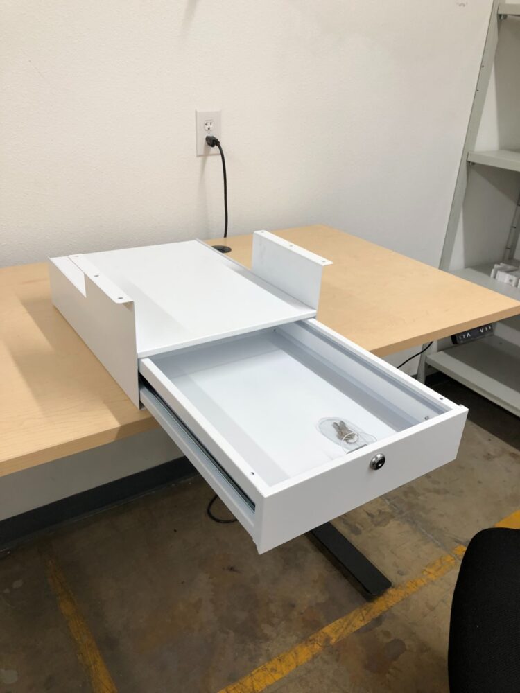 Steel Storage - Personal Storage Drawer - Clear Design